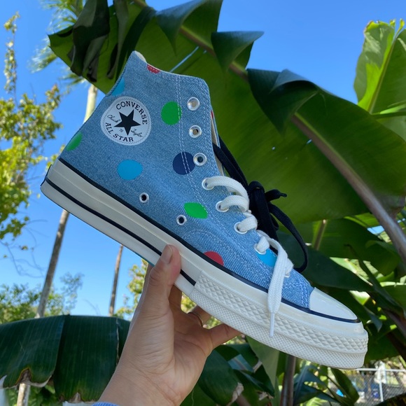 Tri Panel Blue And Green Converse Converse Sz Chuck 70 Textured